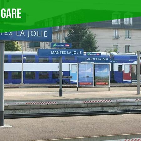 Gesteasy Au Top, Confort, Proche Gare Mantes-la-Jolie Dış mekan fotoğraf